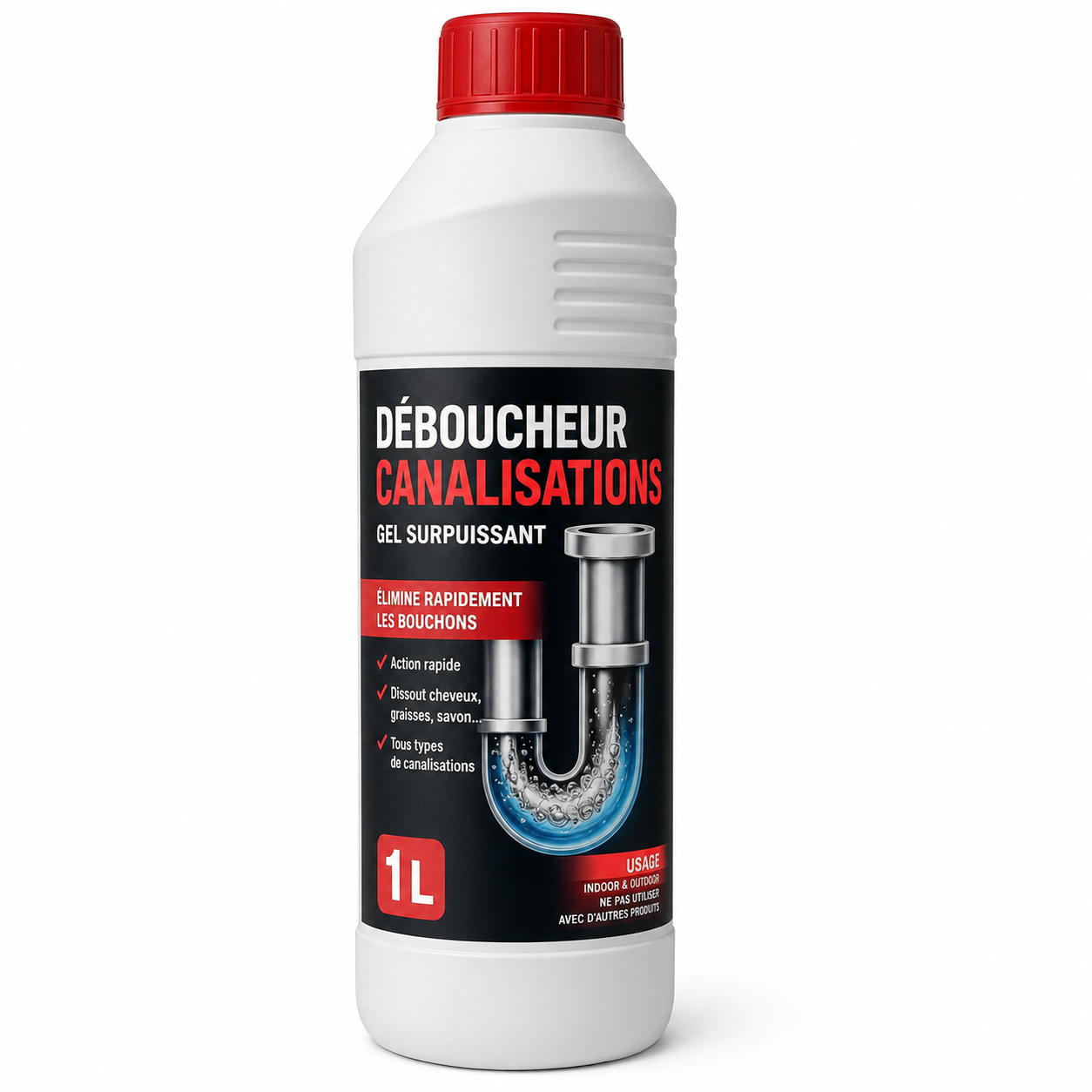 Déboucheur canalisations 1 L