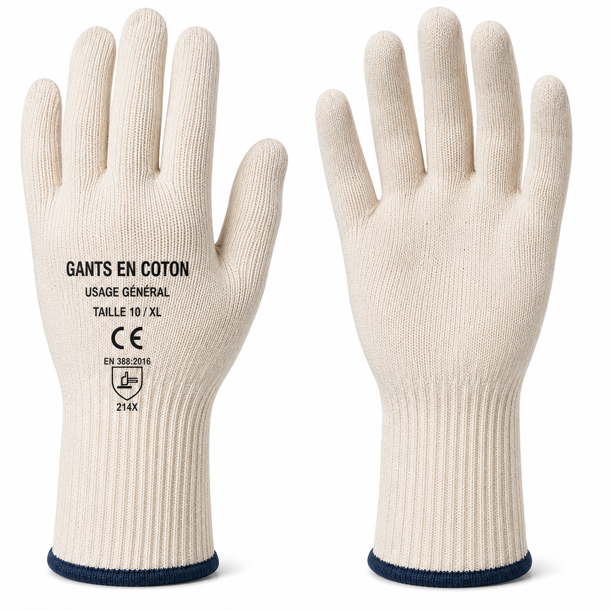 Gants en coton