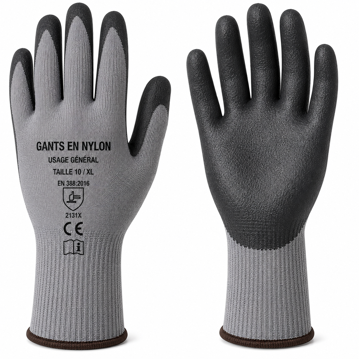 Gants en nylon
