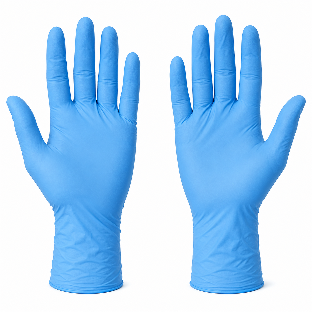 Gants nitrile jetables