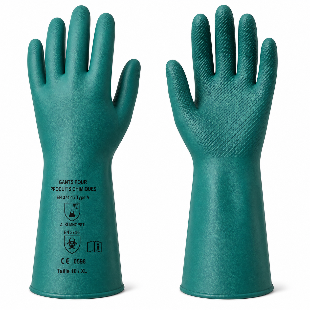 Gants pour produits chimiques