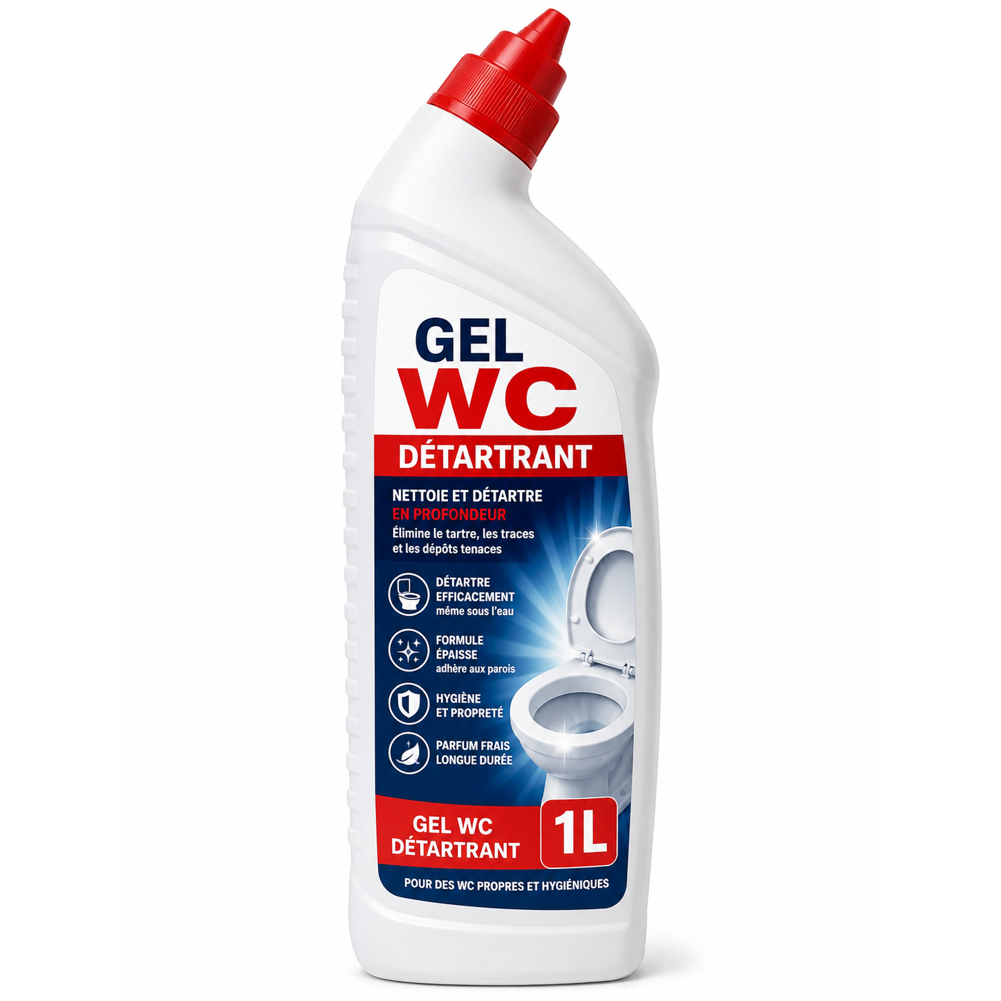 Gel WC détartrant 1 L
