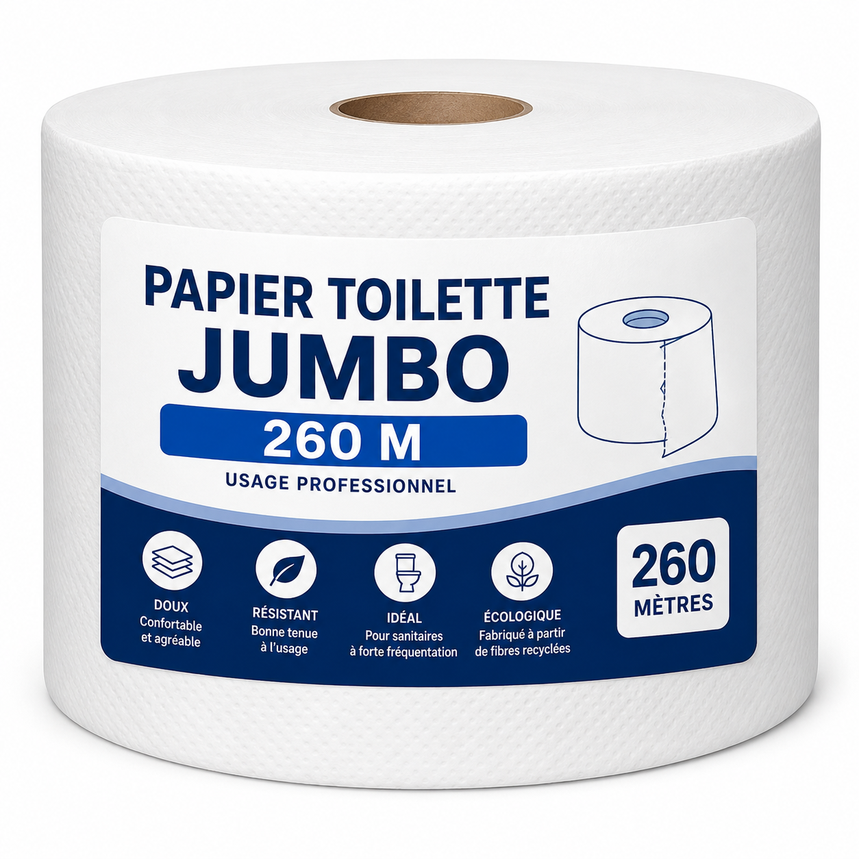 Papier toilette Jumbo 260 m