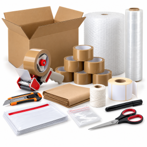 Kit d’accessoires pour poste d’emballage