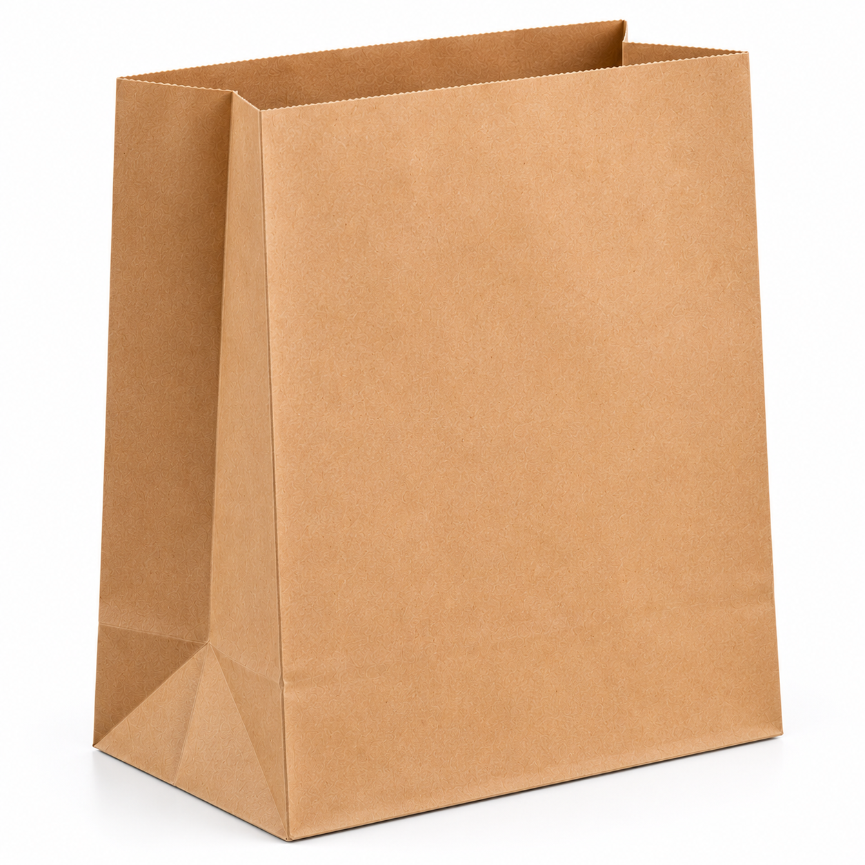 Sac papier kraft sans poignées